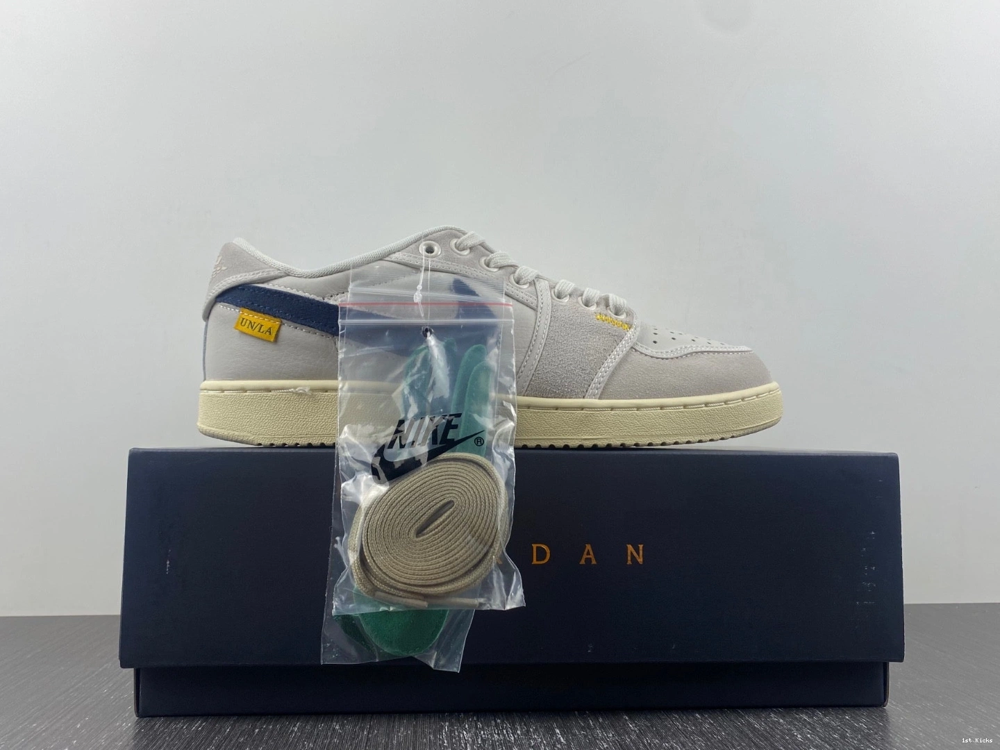 Union AJKO 1 Leather Retro Jordan Sail DZ4864-100 Low SP 0217